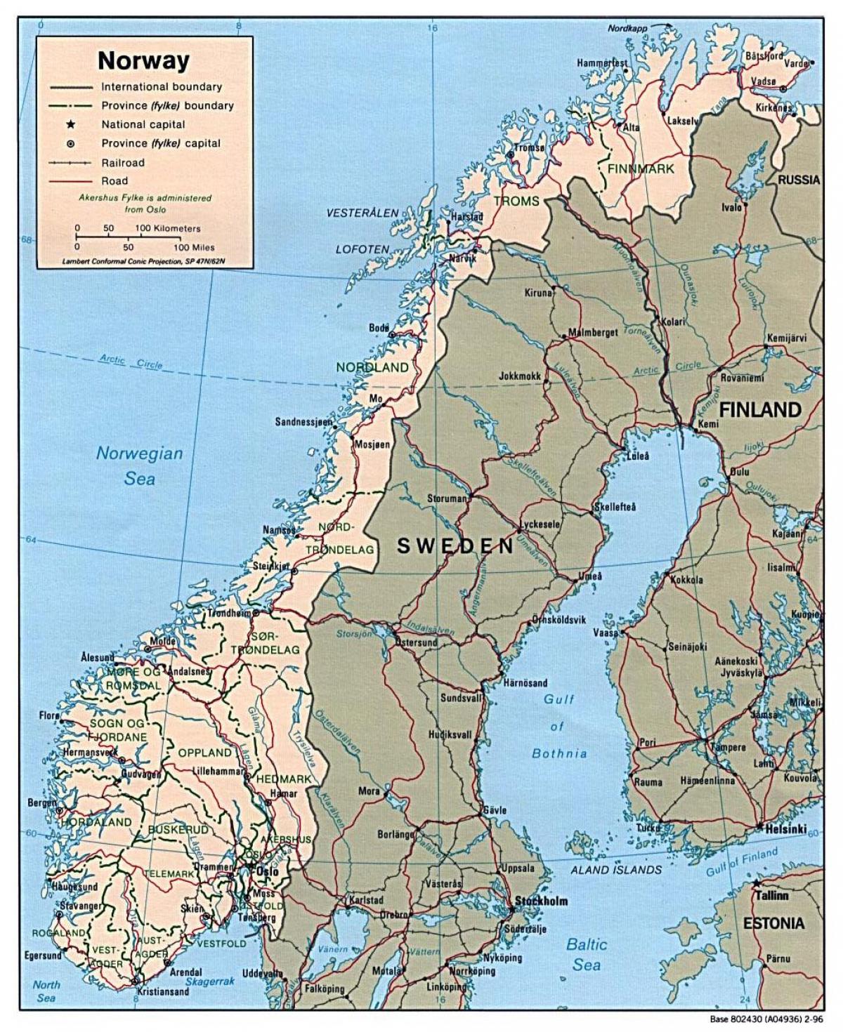 վարորդական քարտը Նորվեգիայի