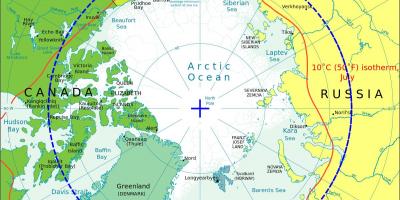 Арктическая Նորվեգիա քարտեզի վրա